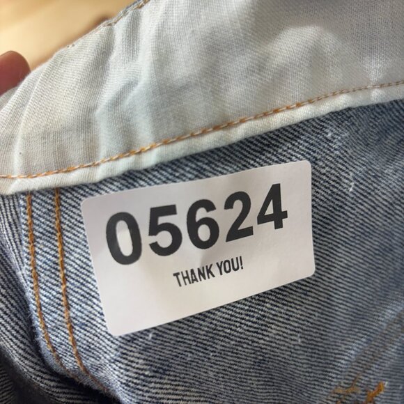 Vintage Orvis Jeans Mens 34x30 Blue Denim Upland Hunting Fishing Talon Zipper - Picture 10 of 10